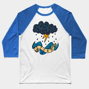 -Storm- 2020 Inktober Collection Baseball T-Shirt